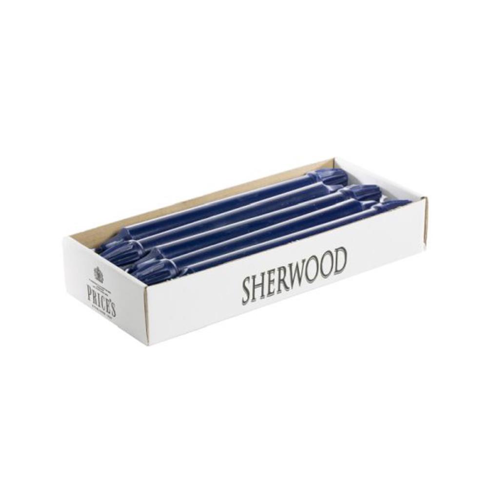 Price's Sherwood Midnight Blue Dinner Candles 25cm (Box of 10) Extra Image 2